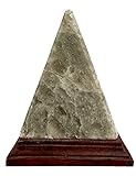 Generic SudoreWell® Graue Salzkristall Lampe Salzlampe PYRAMIDE GREY aus der Salt Range Pakistan by Salzarena, sw1002slpyramidgr01