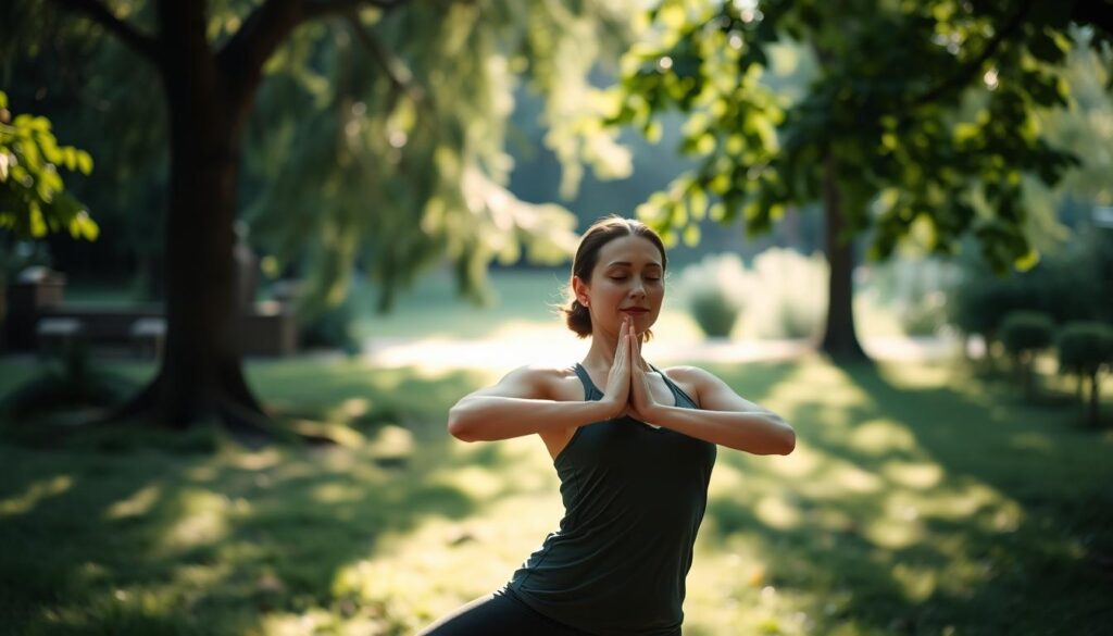 Körper-Geist-Verbindung durch Hatha Yoga