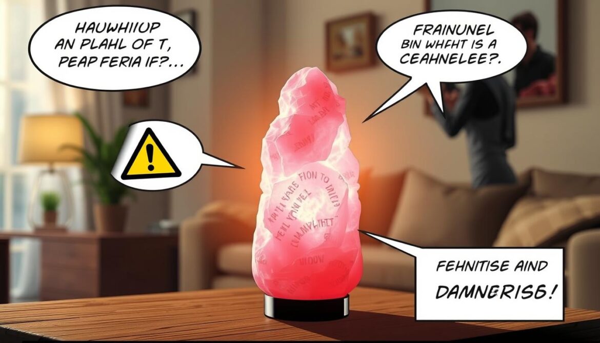 Salzkristalllampe giftig