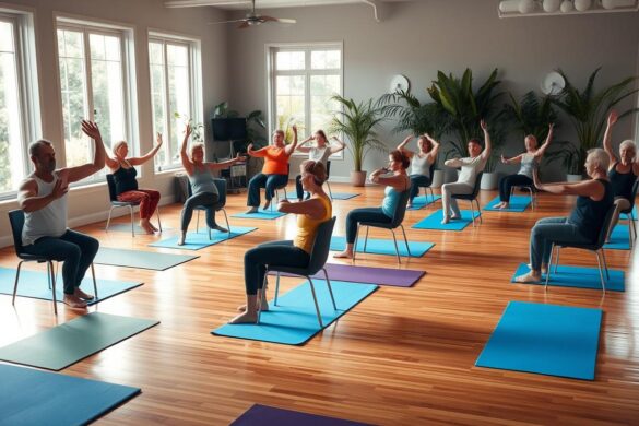 Yoga Auf Dem Stuhl Für Senioren Rentner Yoga für Senioren: Sanfte Übungen für deine Gesundheit