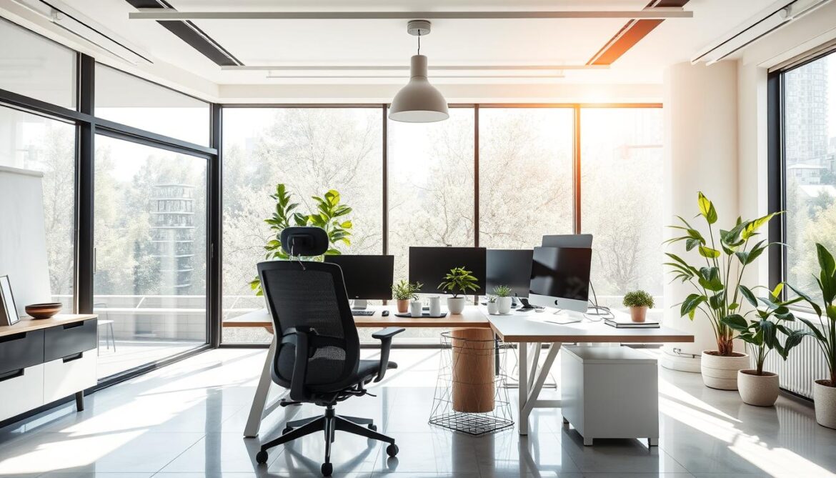 Tageslichtlampe-Buero Tageslichtlampe Büro