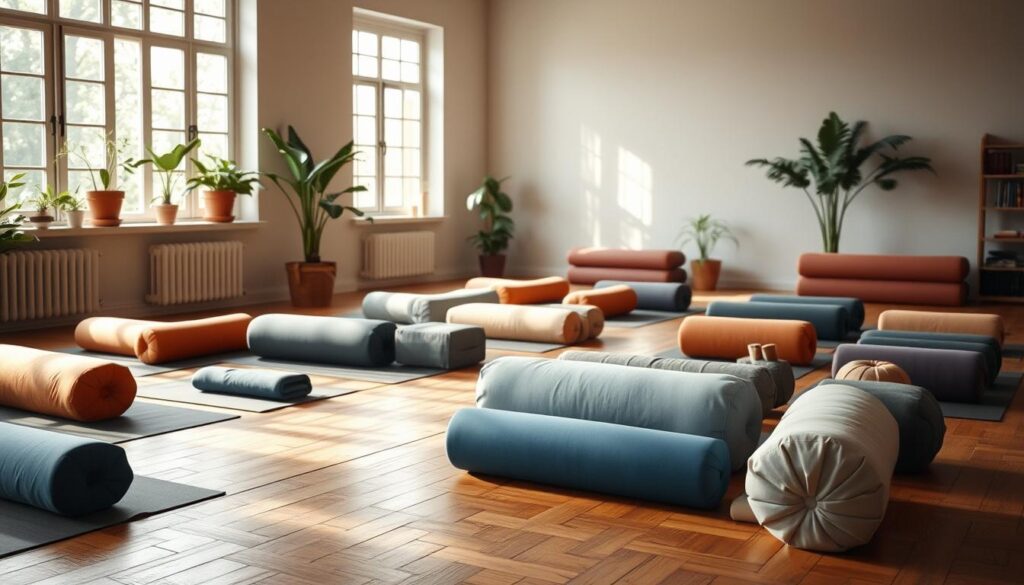 Yoga Bolster Auswahl